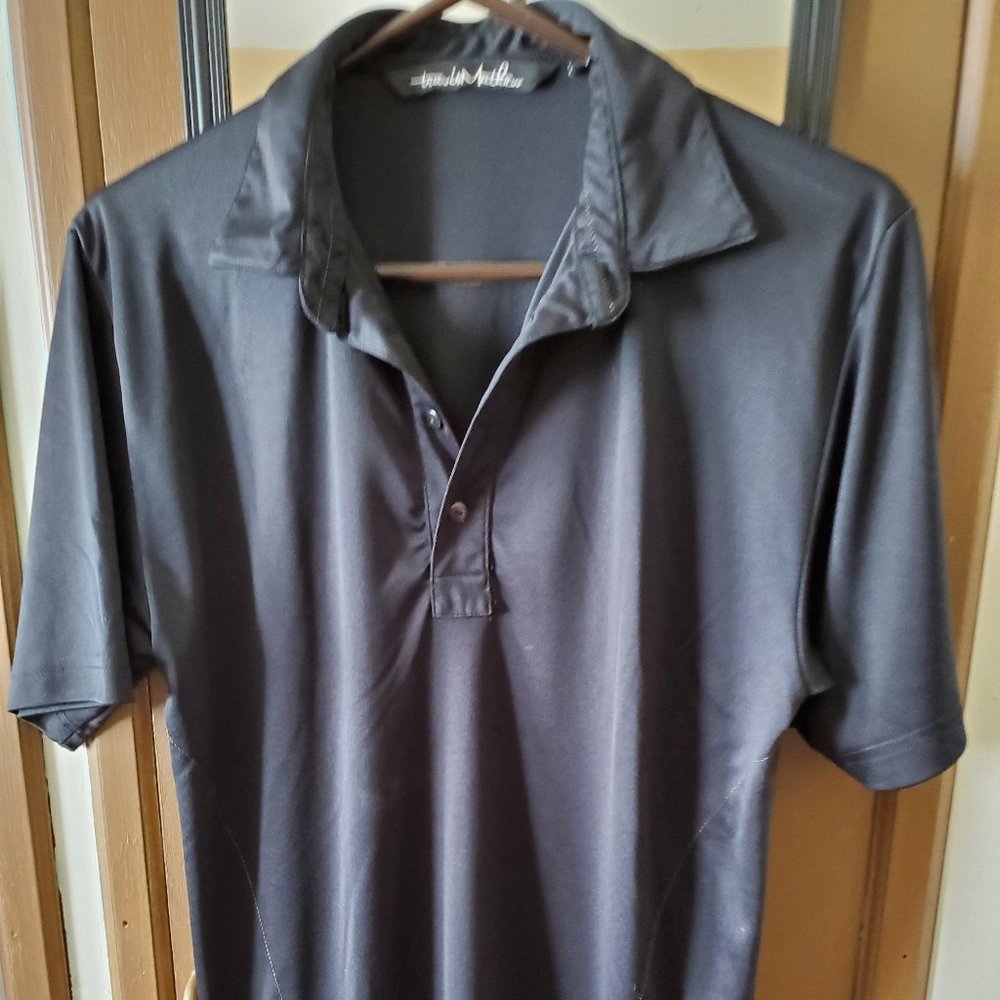 Travis Matthews Golf Shirt Black
